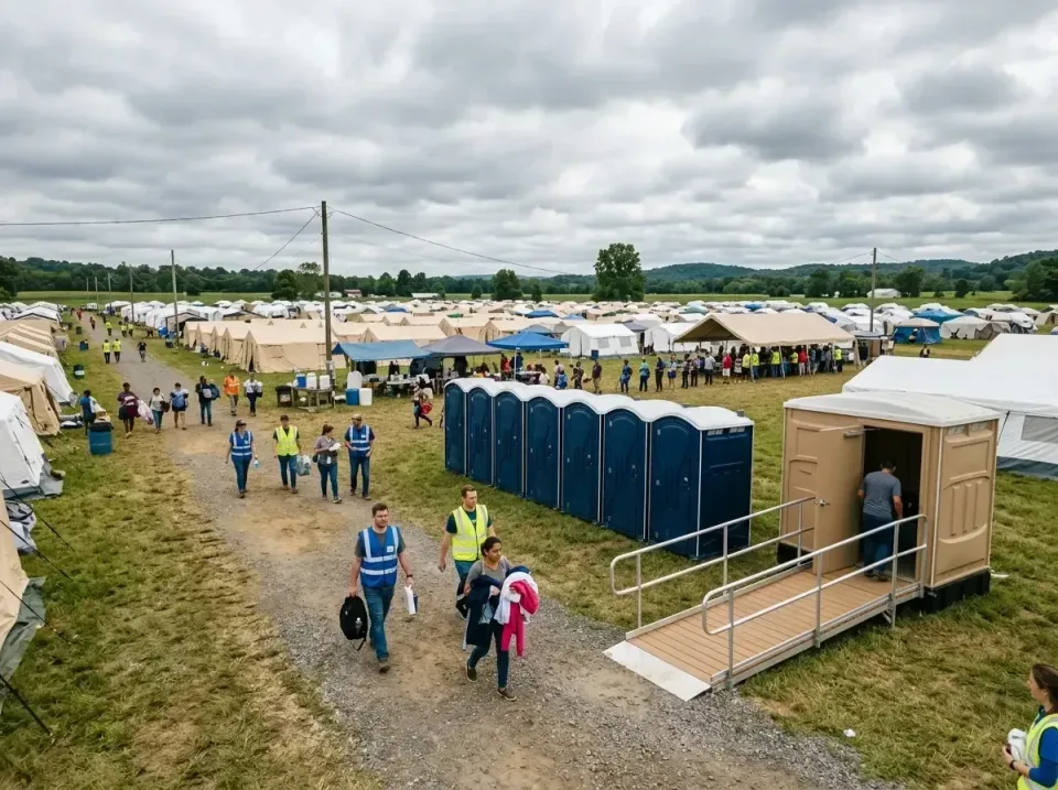 disaster-relief-camp-restrooms-010 — frequently asked questions, Dumpster & Portable Bathrooms Rental in University of Calif…
